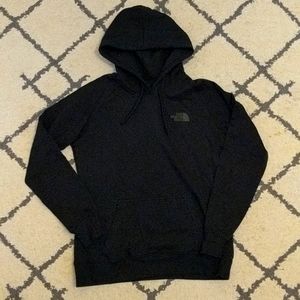 The North Face black hoodie sweatshirt size M